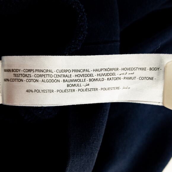 Ariat Hoodie Men’s Medium Pullover Navy Blue Southwest Graphic Logo Ranch Fleece - Picture 8 of 13